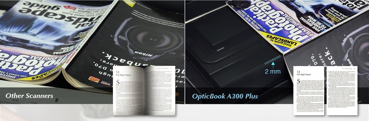 ブックスキャナー OpticBook A300Plus